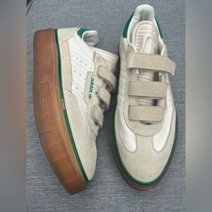 IVY PARK Beige and Green Sneakers